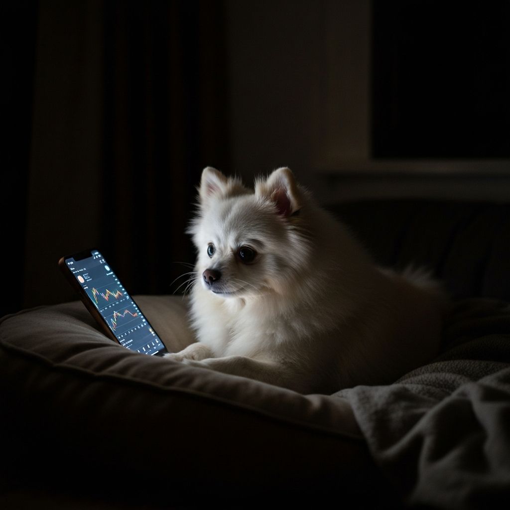 Caught checking charts at 3am | RIVO: Let me help you sleep 😴